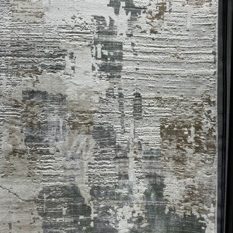 سجاد تركي فيفالدي 35904A اخضر مقاس 50*80 - سجاد مودرن
