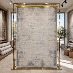 سجاد تركي فيفالدي 38904A رصاصي مقاس 150*220