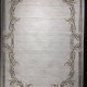 سجاد فورتاكس تركي 41498A كريم اخضر مقاس 50*80 - سجاد مودرن