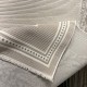 سجاد فورتاكس تركي 41498A كريم رصاصي مقاس 150*220 - سجاد مودرن