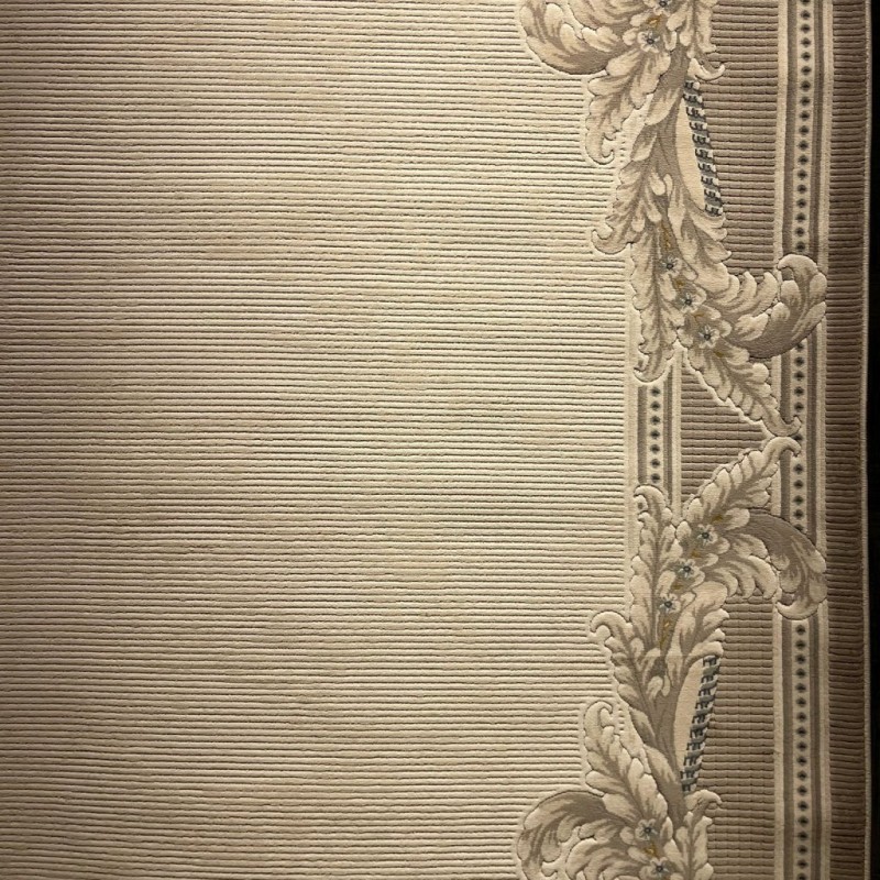 سجاد فورتاكس تركي 41498A كريم رصاصي مقاس 150*220 - سجاد مودرن