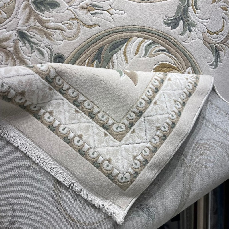 سجاد فورتاكس تركي 41748A بيج مقاس 150*220 - سجاد مودرن