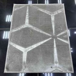 موكيت صيني عانم نقشه مرسديس رصاصي رصاصي 06 100*100