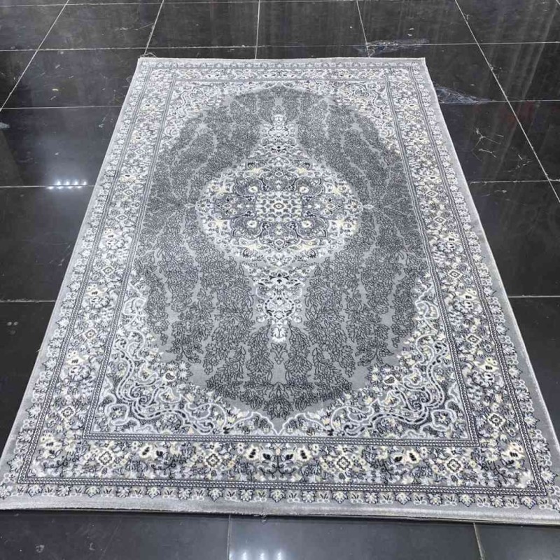سجاد تركي اكوا 5045 رصاصي اسواد B