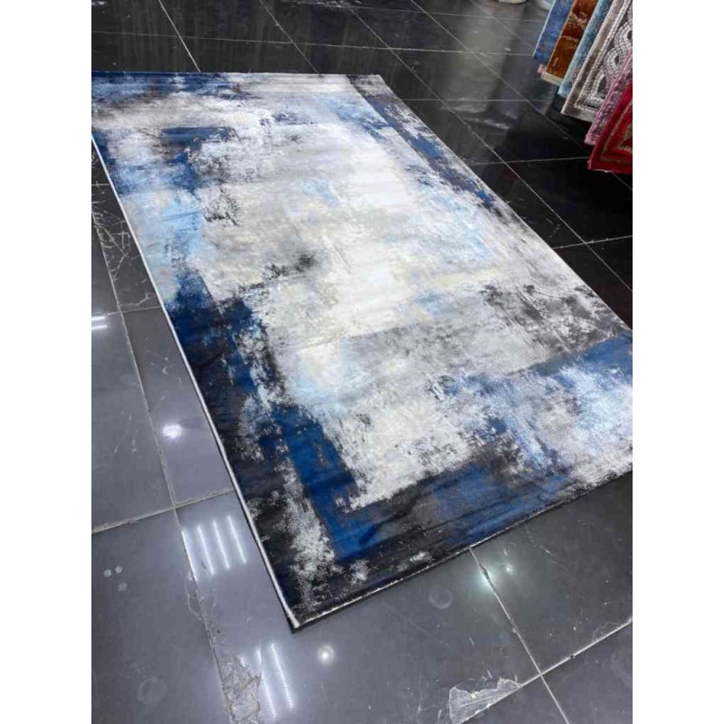 سجاد تركي اكوا 6629 رصاصي ازرق A