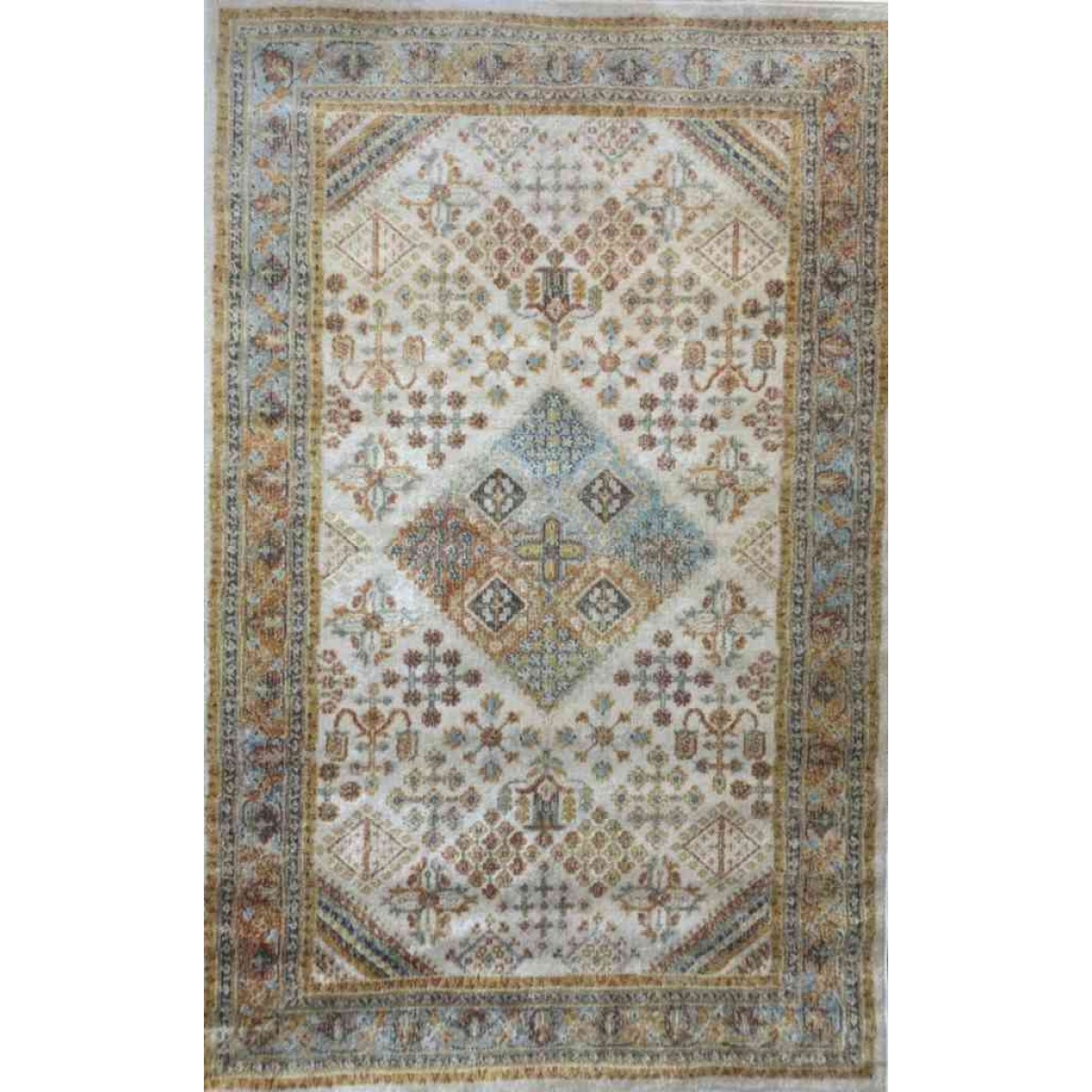 سجاد جورجي روز A0795B ابيض ابيض 100*300