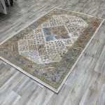 سجاد جورجي روز A0795B ابيض ابيض 100*300