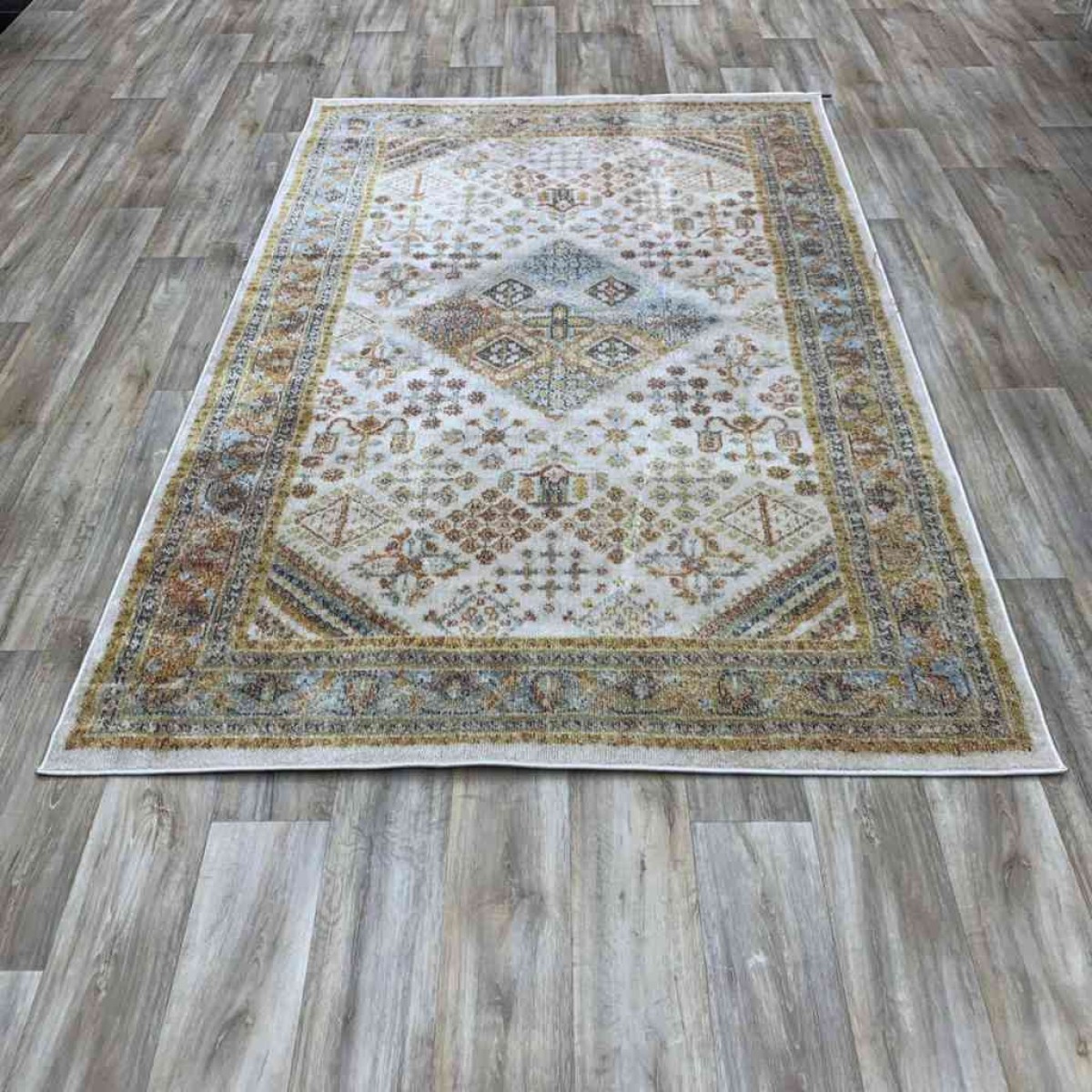 سجاد جورجي روز A0795B ابيض ابيض 100*300