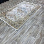 سجاد جورجي روز A0795B ابيض ابيض 100*300