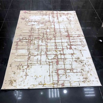 سجاد بلغاري ميراج N073A بيج و زهري