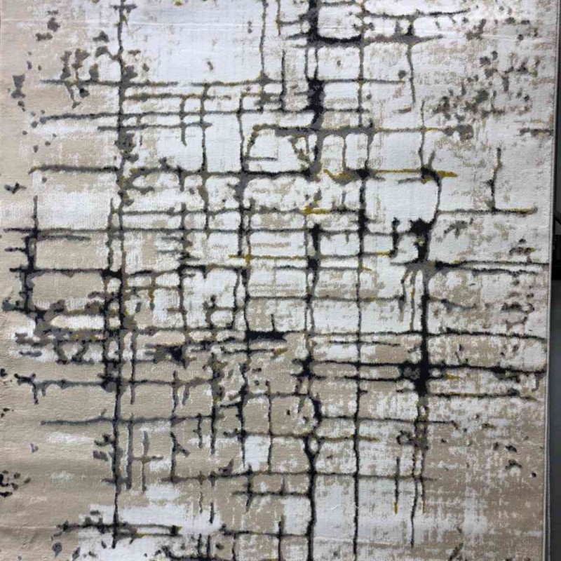 سجاد بلغاري ميراج N073A بيج و رصاصي