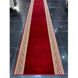 ممر ملكي رسمي فرش درج برواز لون احمر2