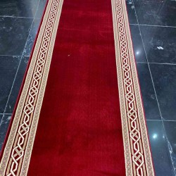 ممر ملكي رسمي فرش درج برواز لون احمر2