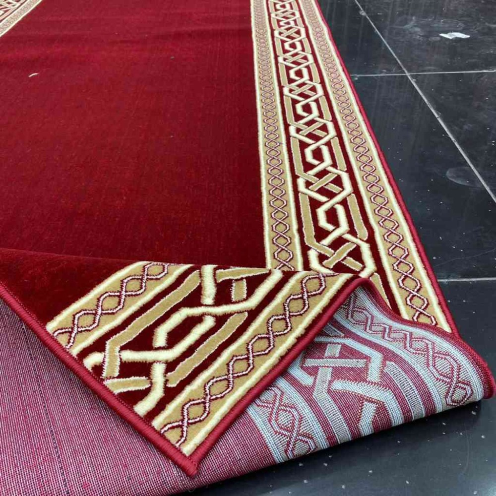 ممر ملكي رسمي فرش درج برواز لون احمر2