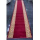 ممر ملكي رسمي اكريليك خيط مبروم فرش درج برواز لون احمر عرض 125 سم ممر ملكي رسمي اكريليك خيط مبروم فرش درج برواز لون احمر عرض 125 سم