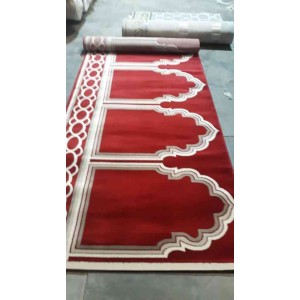 سجاد صلاة احمر 1.30*500 سم سجاد صلاة احمر 1.30*500 سم