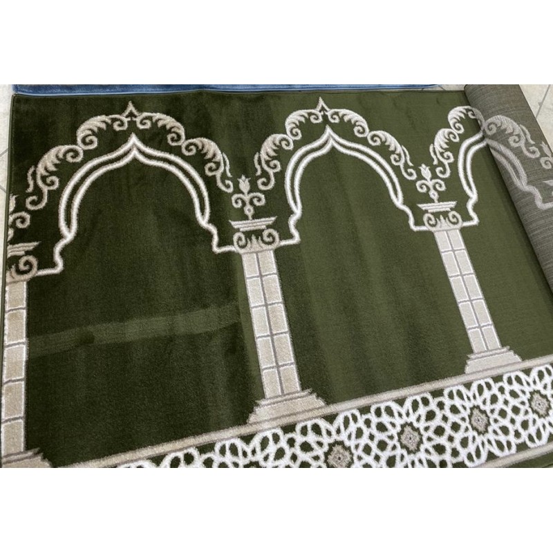 سجاد صلاة احمر 1.25*500 سم اخضر