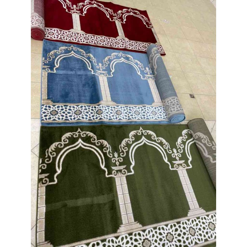 سجاد صلاة احمر 1.25*500 سم احمر