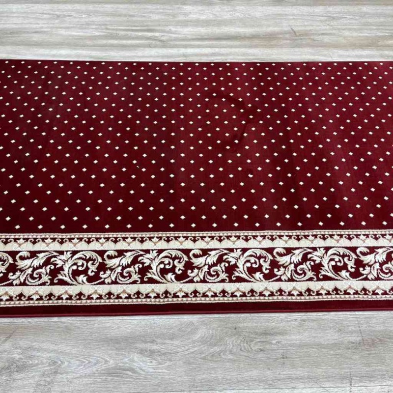 سجاد صلاة الانداس تركي SC119 احمر مقاس 125*1000