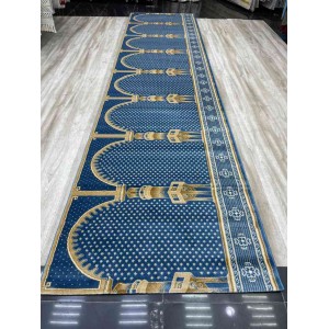 سجاد صلاة محراب تركي SC116 سماوي مقاس 125*500