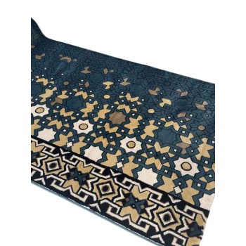 سجاد صلاة المنارة تركي سماوي مقاس 125*500 سم