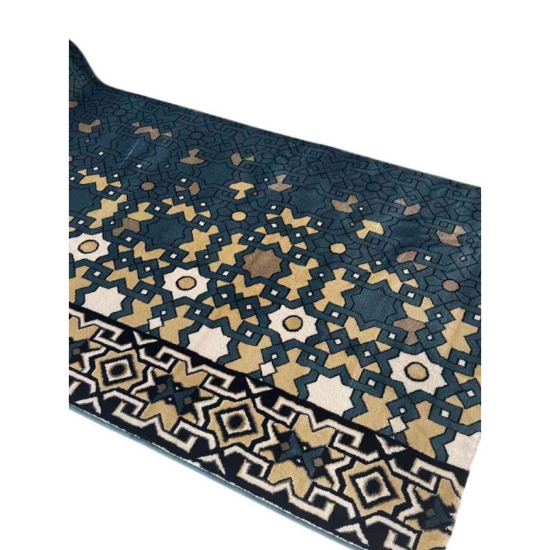 سجاد صلاة المنارة تركي سماوي مقاس 125*1000 سم