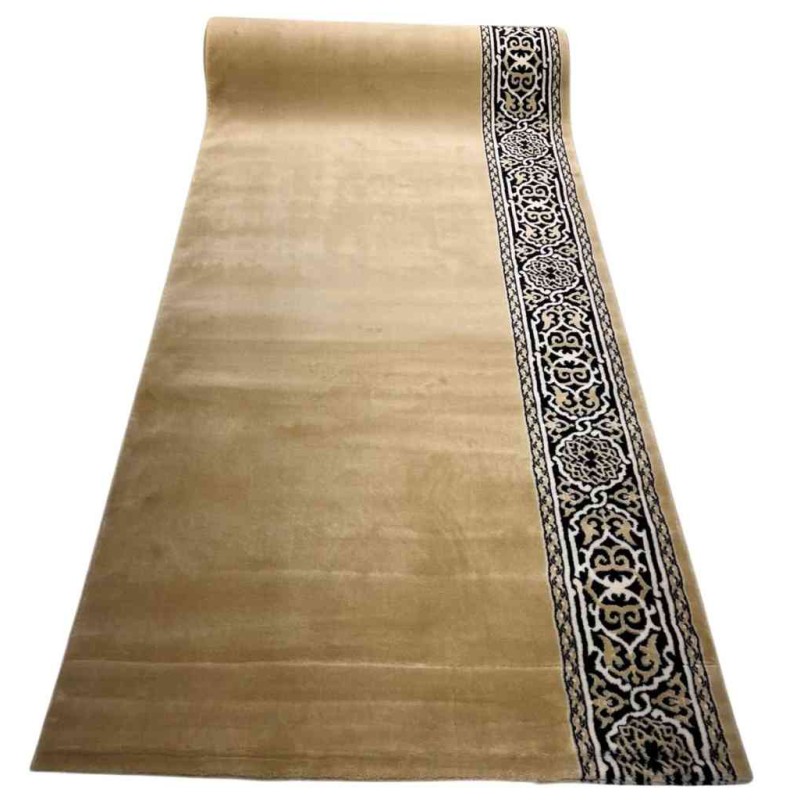 سجاد صلاة مناسك تركي F301A بيج مقاس 125*1000 سم