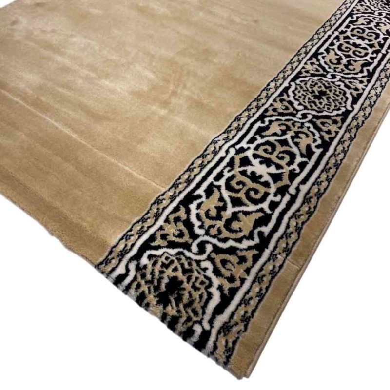 سجاد صلاة مناسك تركي F301A بيج مقاس 125*1000 سم
