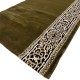 سجاد صلاة مناسك تركي F301A اخضر مقاس 125*1000 سم