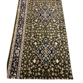 سجاد صلاة محراب تركي 4869C اخضر مقاس 125*1000 سم