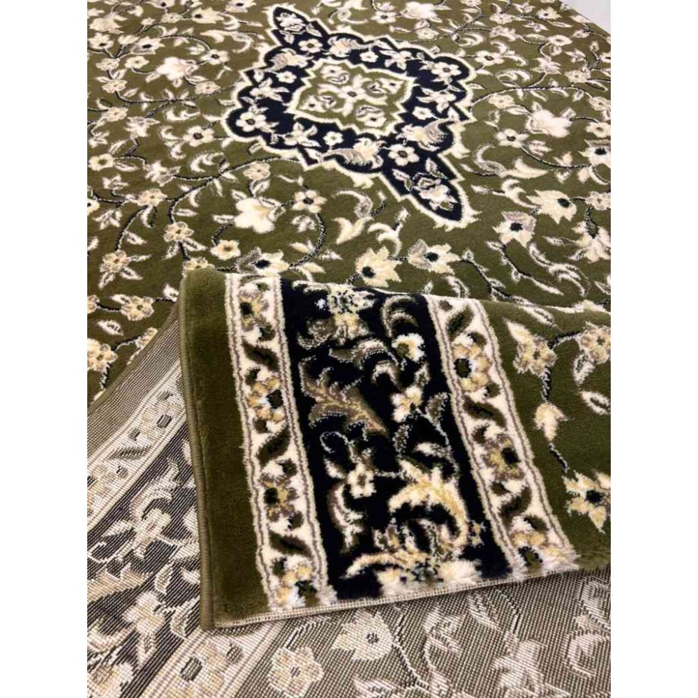 سجاد صلاة محراب تركي 4869C اخضر مقاس 125*500 سم