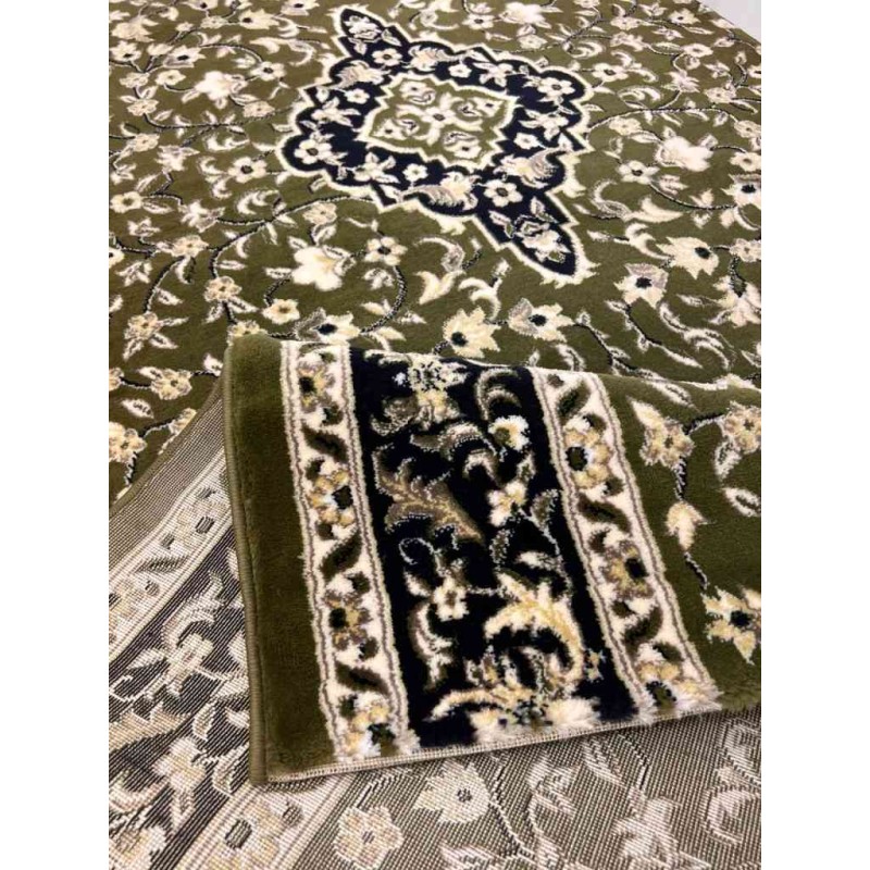 سجاد صلاة محراب تركي 4869C اخضر مقاس 125*1000 سم
