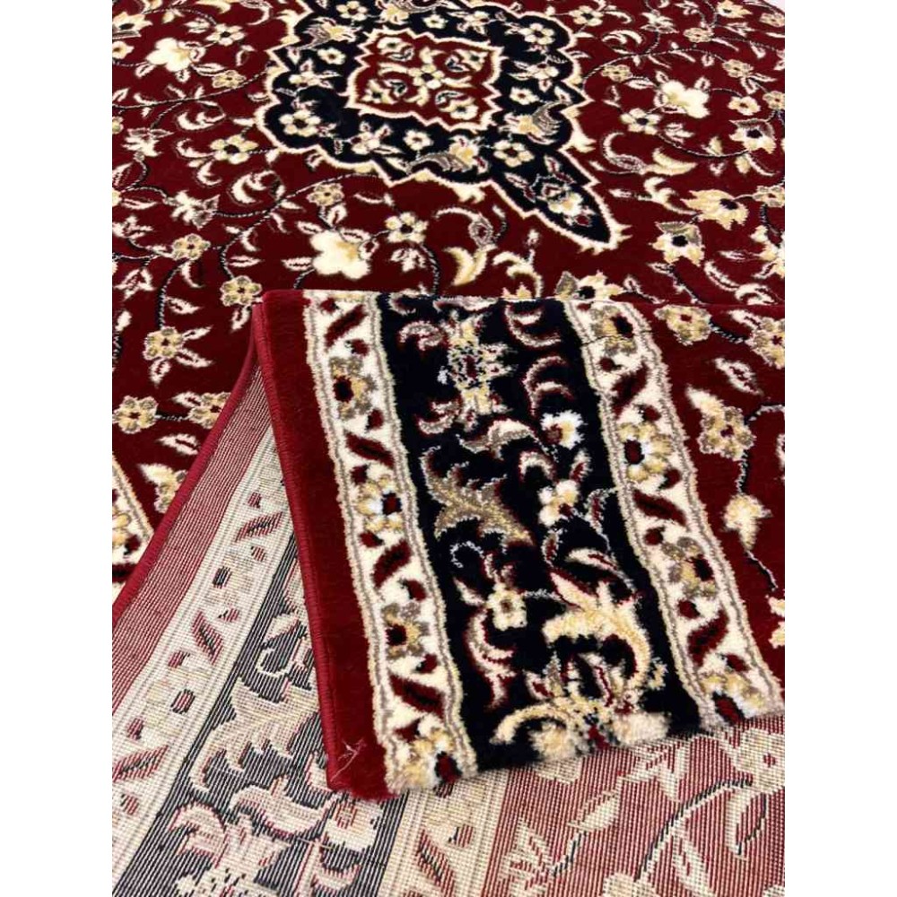 سجاد صلاة محراب تركي 4869C احمر مقاس 125*500 سم