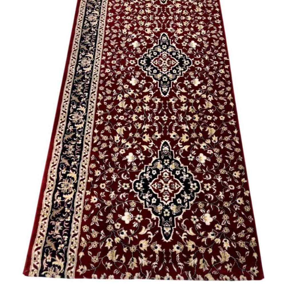 سجاد صلاة محراب تركي 4869C احمر مقاس 125*500 سم