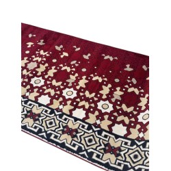 سجاد صلاة المنارة تركي احمر مقاس 125*1000 سم