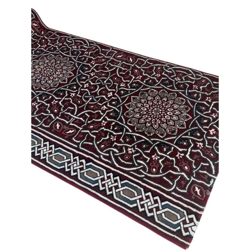 سجاد صلاة اندلس تركي احمر مقاس 125*500 سم
