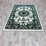 سجاد تركي ستار حرير 3164 اخضر مقاس 120*170