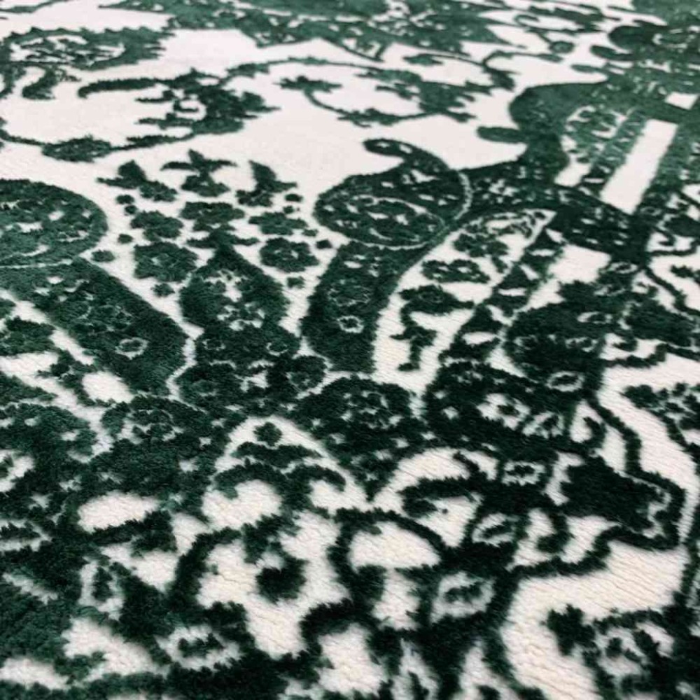 سجاد تركي ستار حرير 3164 اخضر مقاس 200*300