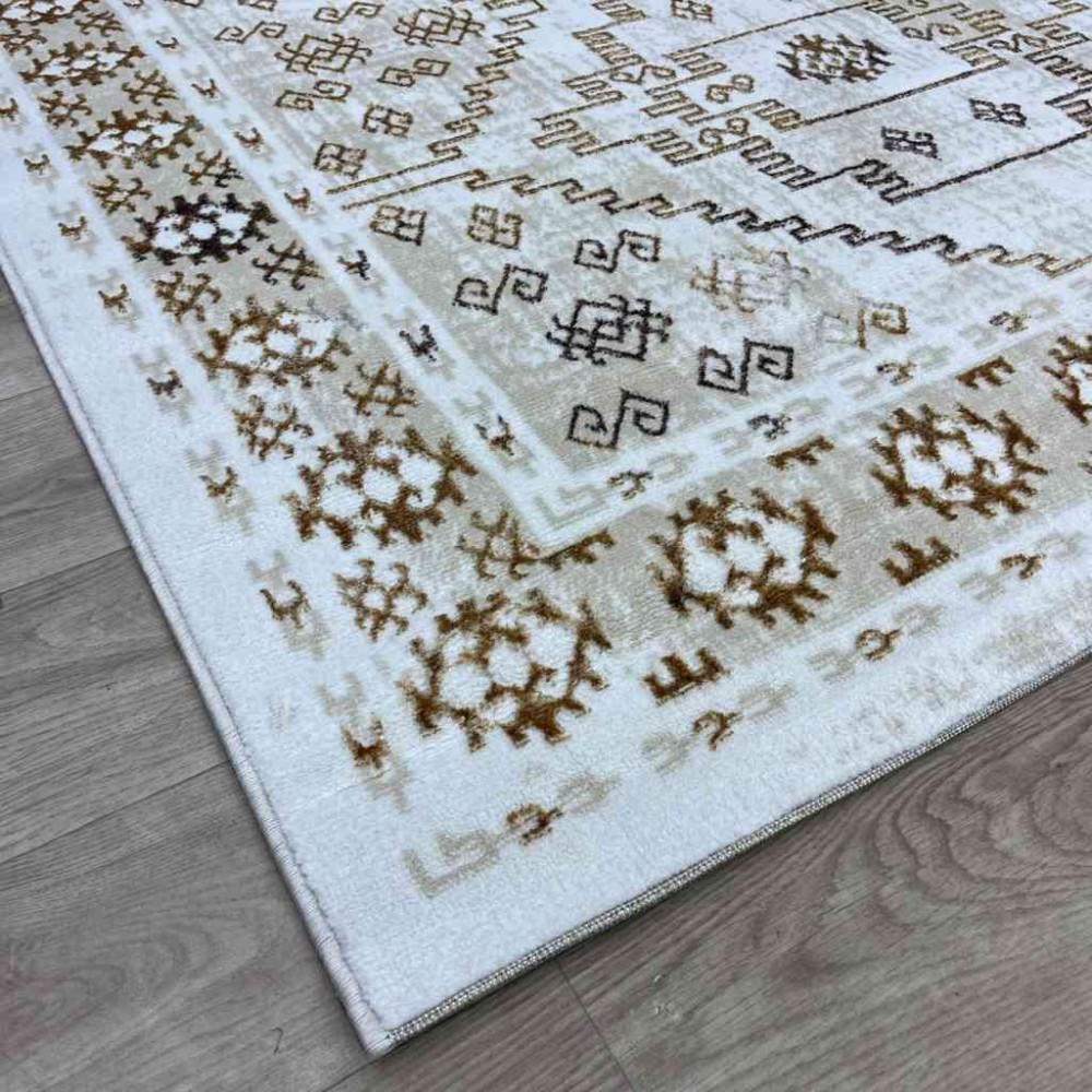 سجاد تركي ميا 11224B بيج يني مقاس 80*150