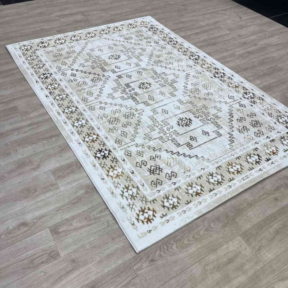 سجاد تركي ميا 11224B بيج بيج مقاس 100*200