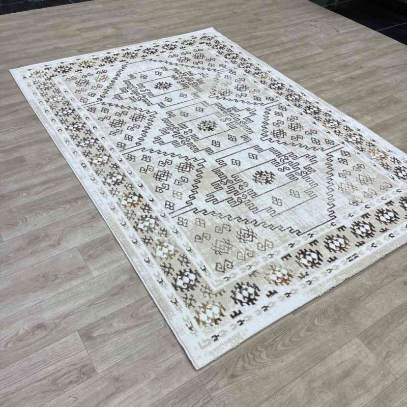 سجاد تركي ميا 11224B بيج ذهبي مقاس 200*300