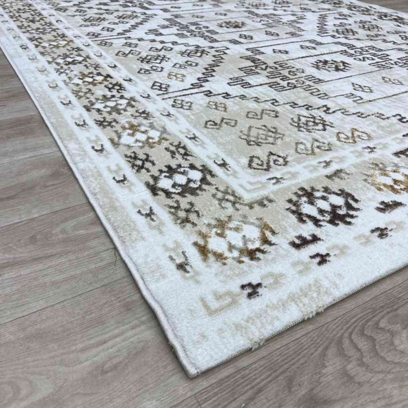 سجاد تركي ميا 11224B بيج ذهبي مقاس 50*80