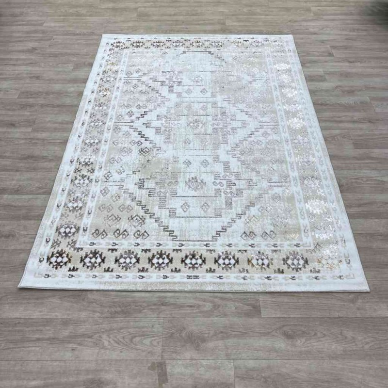 سجاد تركي ميا 11224B بيج ذهبي مقاس 50*80