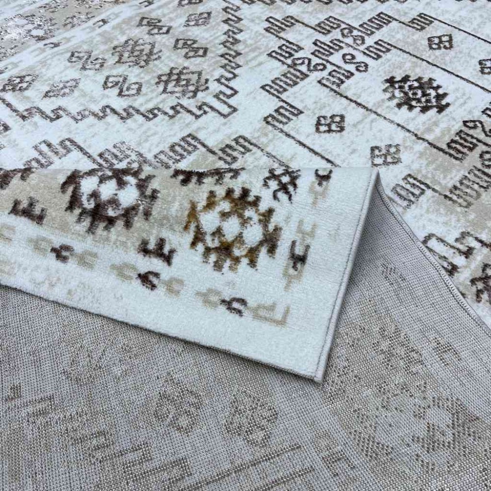 سجاد تركي ميا 11224B بيج ذهبي مقاس 50*80