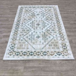 سجاد تركي ميا 11224B بيج اخضرمقاس 80*150 