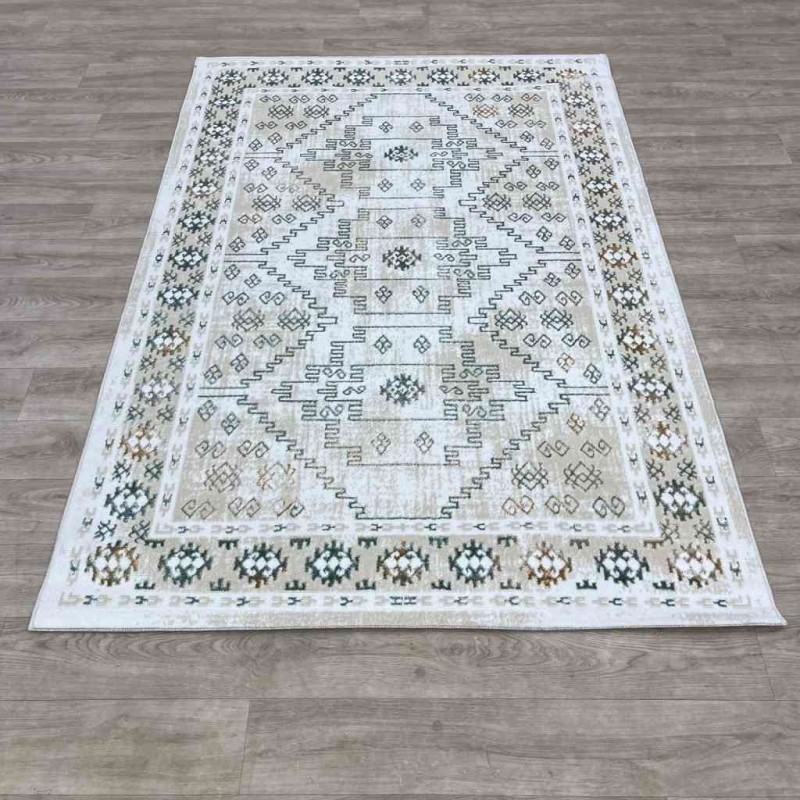 سجاد تركي ميا 11224B بيج اخضرمقاس 100*200
