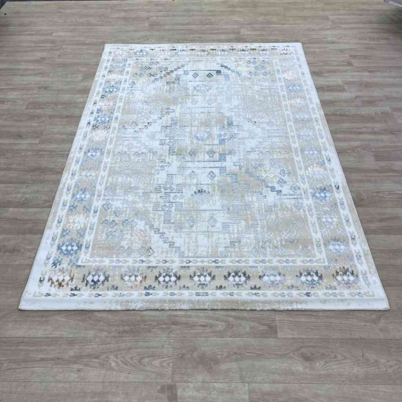 سجاد تركي ميا 11224B بيج رصاصي مقاس 50*80