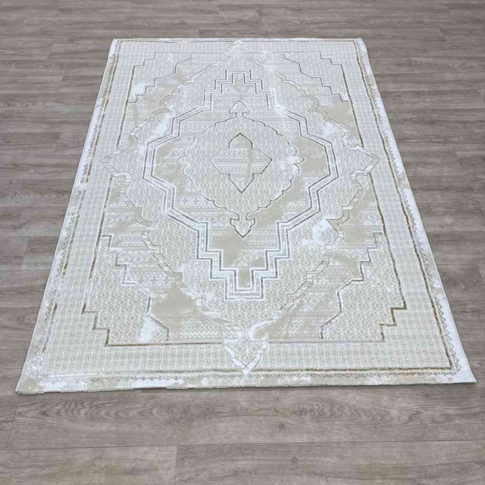 سجاد تركي ميا 11236B بيج بيج مقاس 80*150