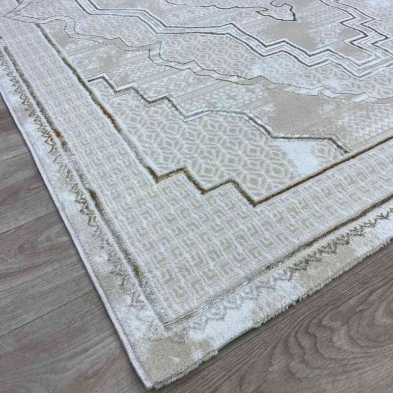 سجاد تركي ميا 11236B بيج بني مقاس 80*150