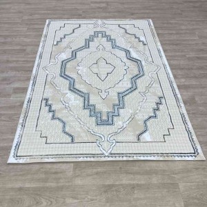 سجاد تركي ميا 11236B بيج سماوي مقاس 50*80